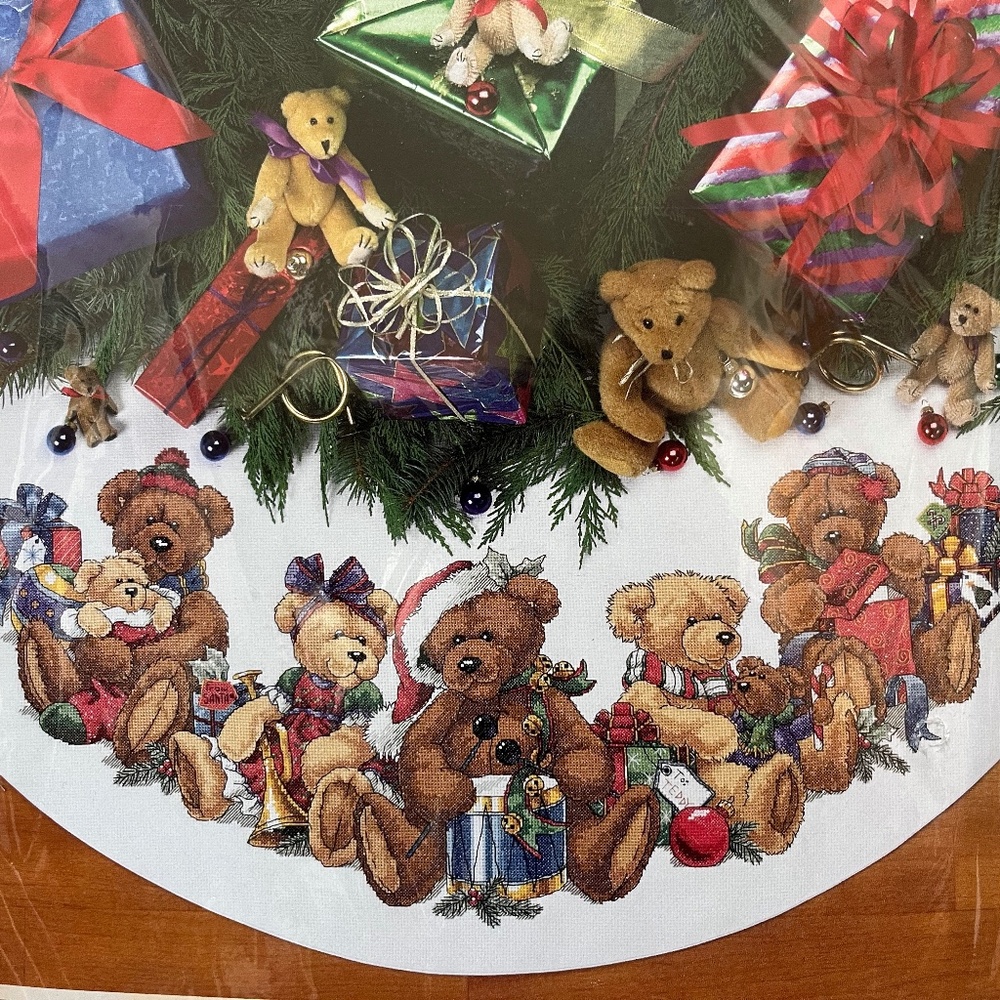 Christmas Bears Counted Cross Stitch Kit